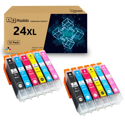 12druckerpatronen epson 24xl - 12druckerpatronen,