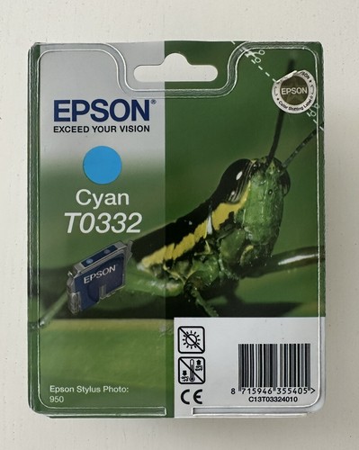 Original epson t0332 cyan - epson,